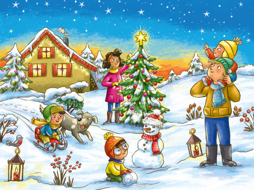 Puzzlebuch Weihnachten